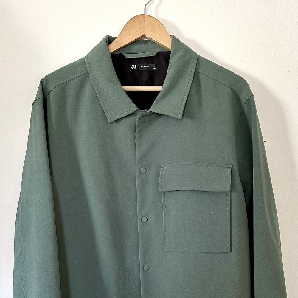 NWT Le 31 Simons Green Jacket & Matching Tapered Pant Set (42R, 34 x 29)